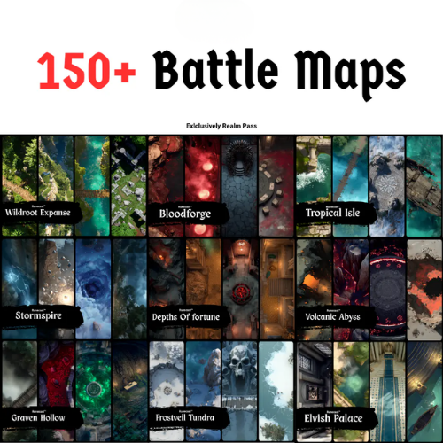 150+ Battle Maps