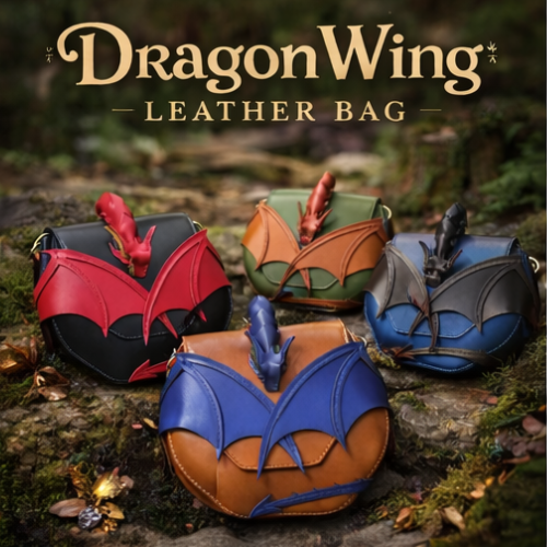 DragonWing Leather Bag